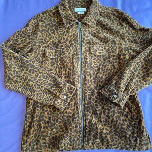 Urban Outfitters Unisex Leopard print Jacket